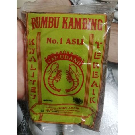 Bumbu Kambing Bumbu Pemasak Kambing No 1asli Dari Padang 40 50gram