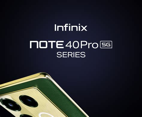 Infinix Note Pro G Explore The Note Series With Cheetah Chip