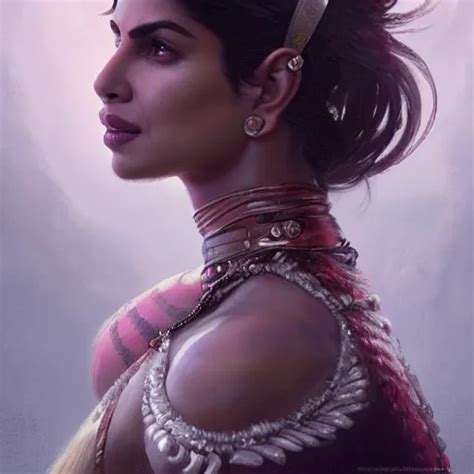 Portrait Of Priyanka Chopra Fantasy Intricate Stable Diffusion