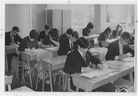 1965 Classroom Scene