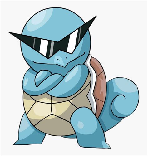 Squirtle Squad Png Image Squirtle With Glasses Png Squirtle The Best