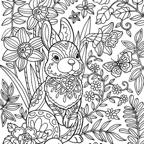 Coloriage Printemps Pour Adultes T L Charger Et Imprimer Gratuit Sur