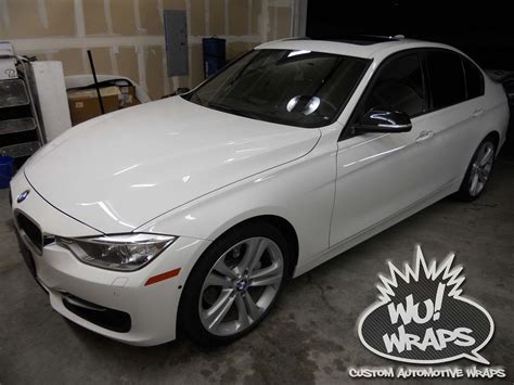 Bmw F30 335i Sedan M Sport Pkge Matte Black Interior Trim Vinyl Wrap Wu