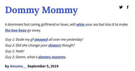 Dommy Mommy Know Your Meme