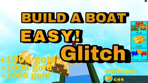 Mega Cheap Speed Glitch Grinder Build A Boat For Treasure Roblox