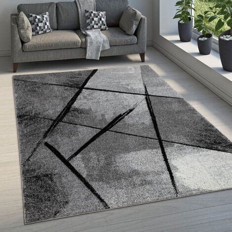 Paco Home Tapis Salon Tapis Salon Poils Ras Motif Moderne Abstrait