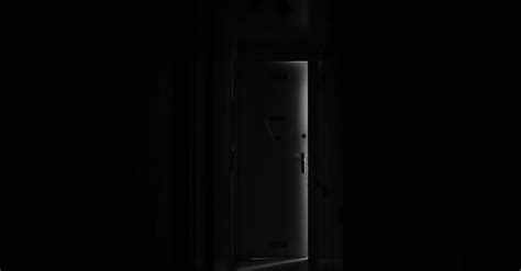 White Wooden Door In Dark Room · Free Stock Photo