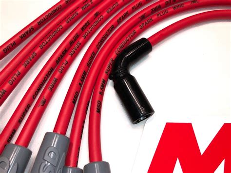 Cables De Bujias Msd Mm Chevrolet L V Vortec En