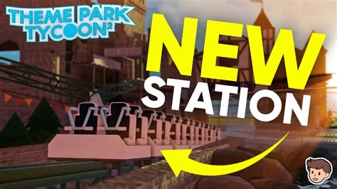 🎢 Theme Park Tycoon 2 Building A New Station Happening Point Ep 11