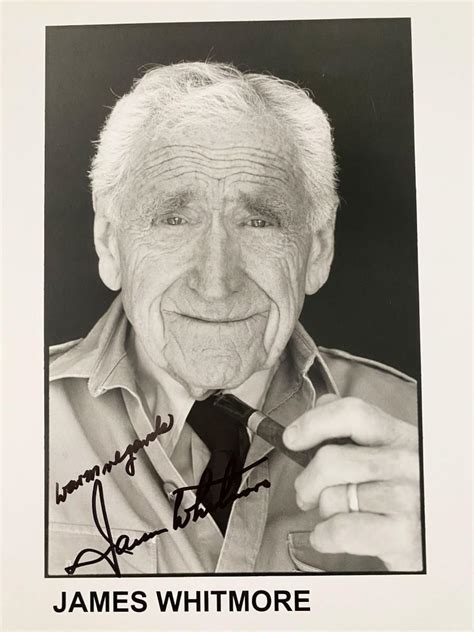 James Whitmore Signed Photo