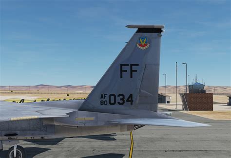 F 15c Tail 80 034 94th Fs Langley Afb