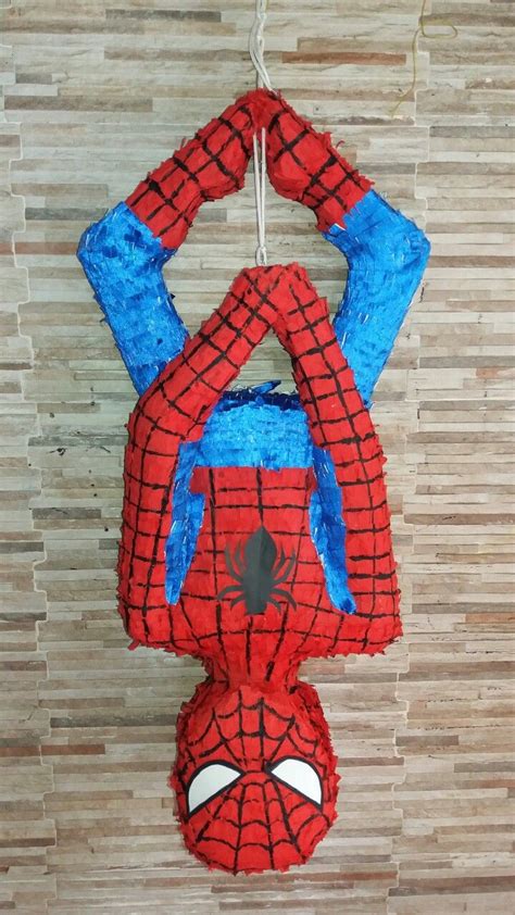 Spiderman pinata Piñata de Spiderman by YaraToscano | Spiderman theme ...