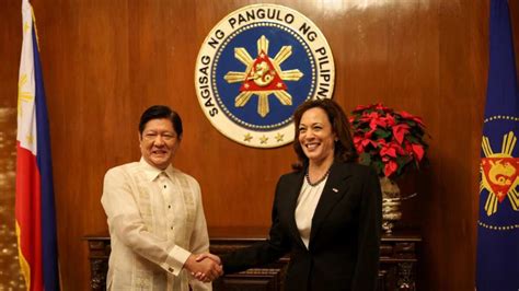 Us Vp Harris Meets Philippines President Marcos Reaffirms ‘unwavering