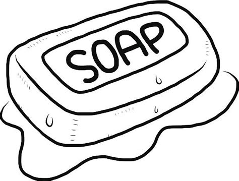 Best Black And White Soap Illustrations Royalty Free Vector Graphics