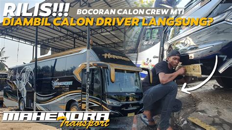 Rilis Armada Pertama Diambil Oleh Crew Mahendra Transport Langsung