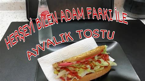 Ayvalik Tost U Nasil Yapilir Orjinal Tar F Youtube