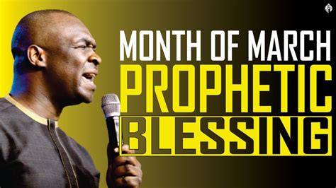 Month Of March Prophetic Blessing Apostle Joshua Selman Nimmak Youtube