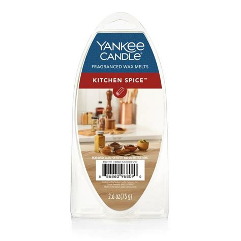 Yankee Candle Kitchen Spice Fragranced 6pc Wax Melts 1 Pack Of 6 26