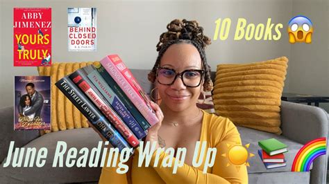 June Reading Wrap Up Ratings Mini Reviews Youtube