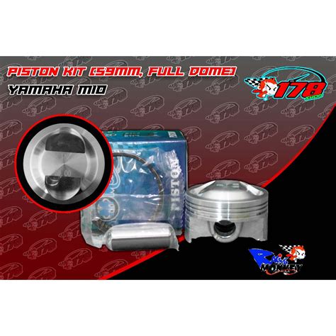 Racing Monkey Piston 59mm Full Dome Yamaha Mio Shopee Philippines