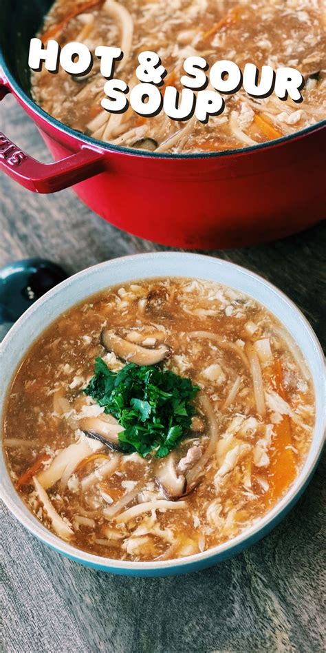 Hot Sour Soup Easy Asian Recipes Hot And Sour Soup Vegetarian Recipes Easy