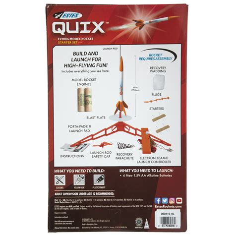 Quix Model Rocket Starter Kit Hobby Lobby