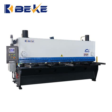 Beke Cnc Automatic Hydraulic Guillotine Shearing Sheet Metal Cutting