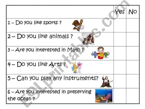 Esl English Powerpoints Likes And Abilities