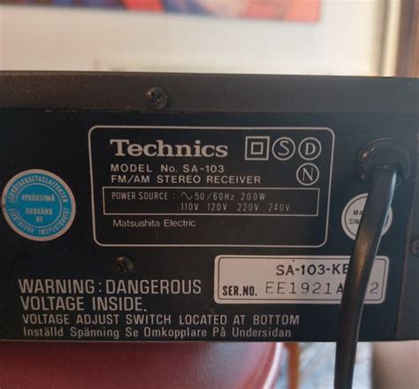 Technics Sa Am Fm Stereo Receiver Levykauppa Rpm Oy