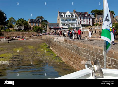 Ile De Brehat Brehat Island In Brittany North Western France Port