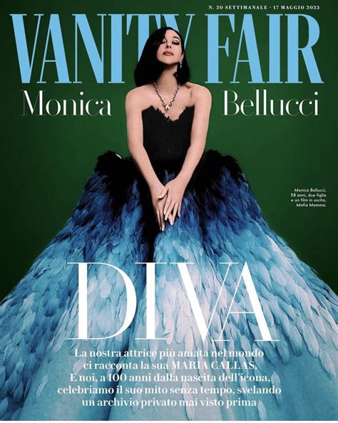 Vanity Fair Italia May 2023 Cover with Monica Bellucci (Vanity Fair Italia)