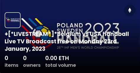 Livestream Belgium Vs Usa Handball Live Tv Broadcast Free On