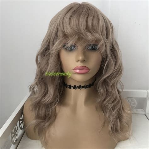 Realistic Curly Wigs Etsy