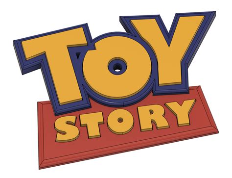 Toy Story Logo by chochi3D | Download free STL model | Printables.com