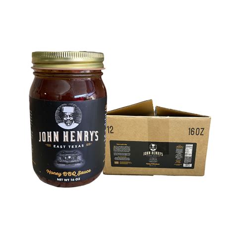 Honey Barbecue Sauce 16 oz. - John Henry's Food Products