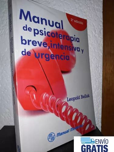 Manual De Psicoterapia Breve Intensiva Y De Urgencia Bellak Envío gratis