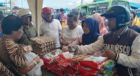 Kendalikan Inflasi Pemkot Gencar Operasi Pasar Kabartimurnews