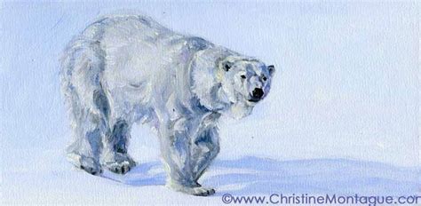 Polar Bear Paintings — Christine Montague Polar Bear Art