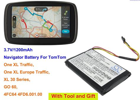 Cameron Sino Mah Navigator Battery Aha Vfas For Tomtom Go