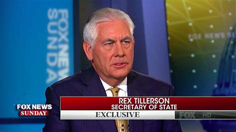 Rex Tillerson On President Trumps Values The President Speaks For