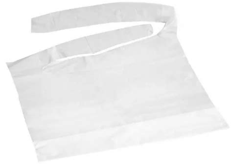 Waterproof Plastic Adult Bibs By Medline