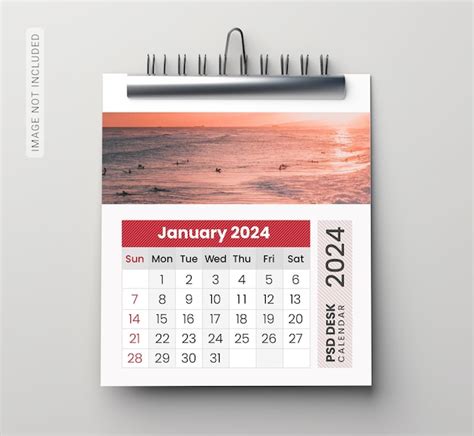 Premium Psd Psd Calendar Mockup
