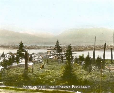 Vancouver from Mount Pleasant | Mount pleasant, Vancouver, Natural ...