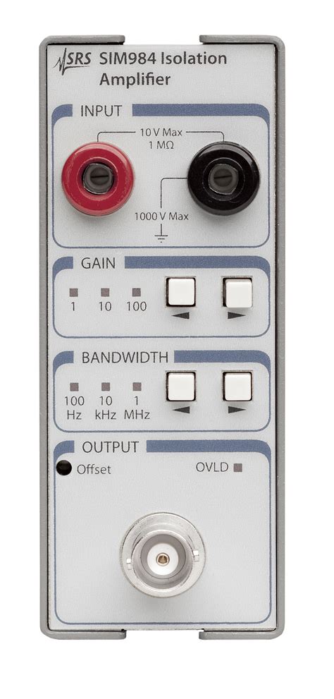 Sim984 Isolation Amplifier