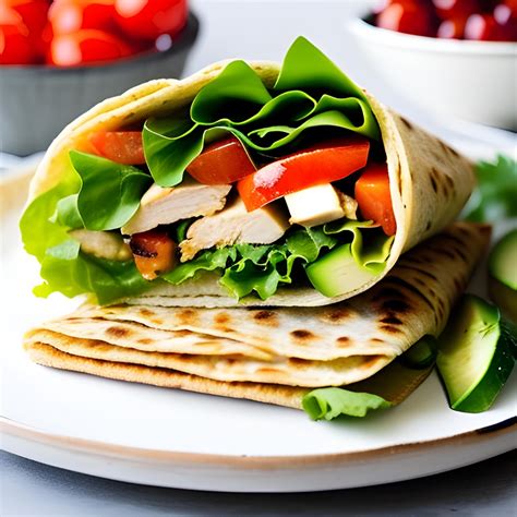 Wrap Californien Poulet Avocat Une Recette Saine Et D Licieuse