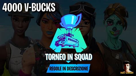 Fortnite Live Ita Super Contest In Squad V Bucks A Like