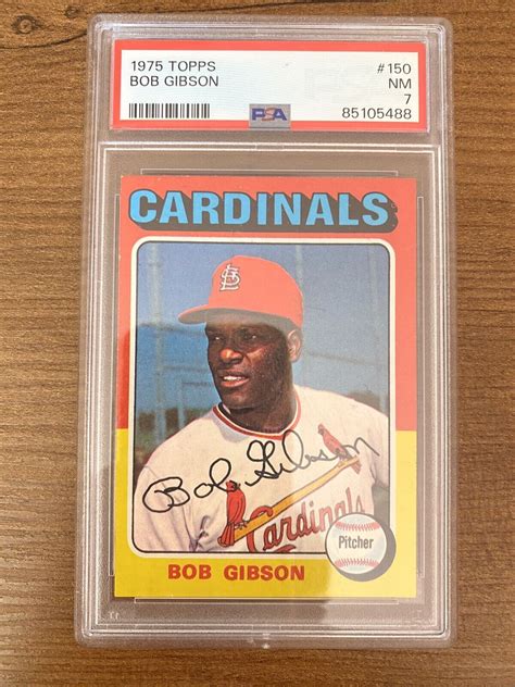 Bob Gibson 1975 Topps 150 Base Price Guide Sports Card Investor