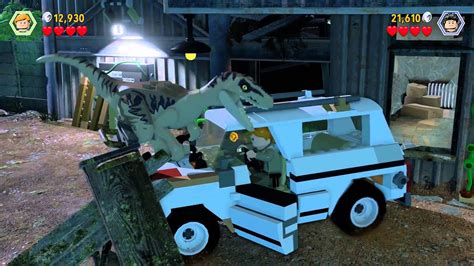 Lego Jurassic World Play Through Part 9 Communications Centre Youtube