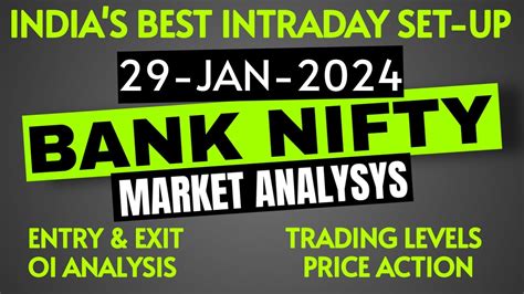 📈💰bank Nifty 29 Jan 2024 Market Analysis Trading Setup Tomorrow