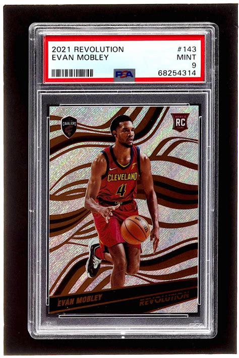 Evan Mobley Panini Revolution Rc Psa Pristine Auction